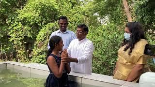 Shiloh Rose Thathapudi Baptism Video | Manna Jubilee Church Amalapuram