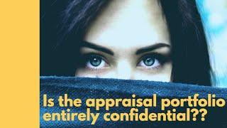 Confidentiality of Medical Appraisal Portfolio – Part 2  | GMC Annual Return | Medical Appraisals