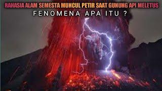 FENOMENA ALAM - MUNCUL PETIR SAAT GUNUNG API MELETUS || SHIYADUL ASAD