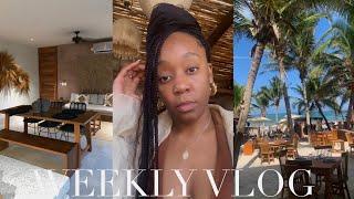 WEEKLY VLOG! TULUM GIRLS TRIP |BIRTHDAY CELEBRATION | SOLO DINNER |APARTMENT TOUR | BEACH CLUBS+more