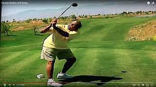 Charles Barkley Golf Tip - Arms Fall , Not Your Head