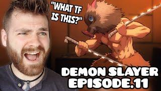 THE DEMONS HOUSE??!! | DEMON SLAYER - EPISODE 11 | New Anime Fan! | REACTION