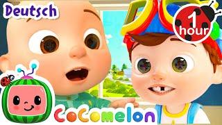 Lied vom verlorenen Zahn | CoComelon Deutsch | Cartoons und Kinderlieder