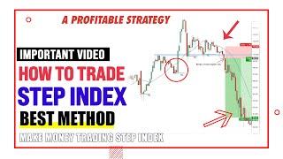 Trading step index - step index strategy