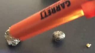 Gold versus Pyrite Test using Garrett Pro Pointer  $127 #offgridTV