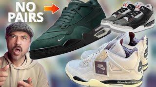 Nobody got these RM's, good look at the new A Ma 4s, black cement 3s! plus more news