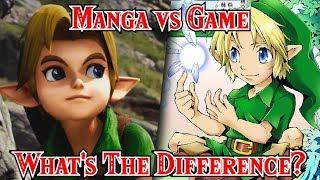 Manga & Comic Vs. Game | Top 10 Differences Zelda Ocarina of Time