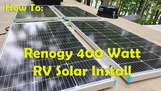 Renogy RV Solar Installation Video | How To Install Renogy RV Solar | Interstate Adventures