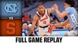 North Carolina vs. Syracuse Full Game Replay | 2023-24 ACC Men's Basketball