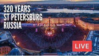 320 Years of St Petersburg, Russia! Classics on Palace Square Concert!