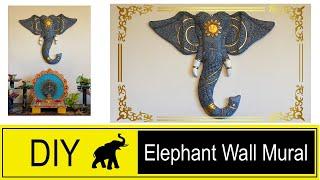 DIY Elephant wall decor