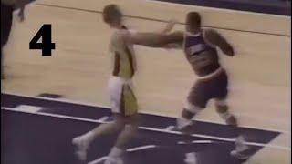 20 Minutes of Rare Old School NBA Heated Moments Part 4