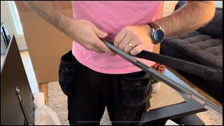 How to mount a OLED TV on the wall - on a ultra thin bracket