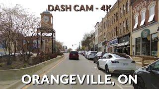 Orangeville, Ontario in 4K: A Scenic Drive Through Charming Landscapes