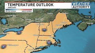 NOAA forecasts near-normal precipitation for January in New England region