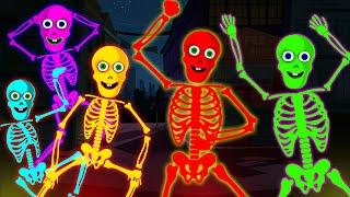 Five Skeletons: Paanch Skeletons | Spooky Nursery Rhymes | Tum Tum Kids TV