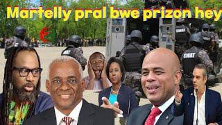 FBI  Martelly resi jwenn ak zo grann li mezanmi woyyy arestasyon total nan peyia