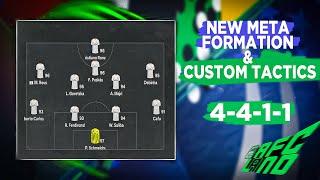 ANOTHER META FORMATION AT THE MOMENT!! 4-4-1-1 CUSTOM TACTICS IN FC24 WITH GAMEPLAY EXPLAINED