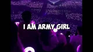 I AM ARMY GIRL-tiktok song (eng/ina lyrics)