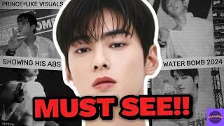 [SOJUWOON] Cha Eun Woo Stuns Fans with Prince-Like Visuals at Water Bomb Festival 2024 | Kpop News