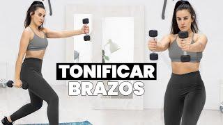 TONIFICAR BRAZOS | Delgados y definidos con mancuernas