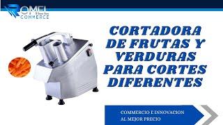 CORTADORA DE FRUTAS Y VERDURAS, DIFERENTES CORTES