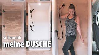 So baue ich meine DUSCHE - Van Ausbau Woche 6