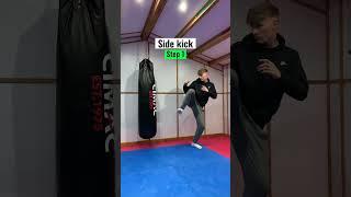 How to kick in 3 steps #shorts