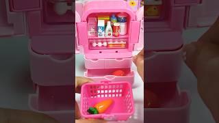 Satisfying with Unboxing & Review Miniature Kitchen Set Toys Cooking Video | ASMR Videos no music