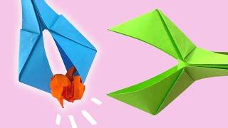 How to make origami pincers/origami pliers EASY