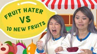 Fruit Hater Rates 10 Fruits She’s Never Tried Before | RATED Ep. 12