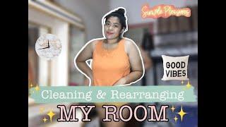 Clean with me & Rearranging my room | Cherry Lysa Vlogs |