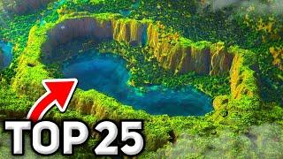 TOP 25 BEST NEW SEEDS For BUILDING In MINECRAFT 1.21! (Bedrock & Java)