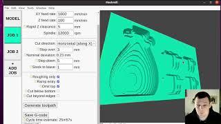 Meshmill 3D CAM for Linux: How to use it & the first real part