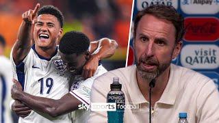 Gareth Southgate REACTS to England's win and facing Spain in Euro 2024 final! 