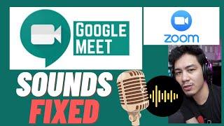 Enable All sounds in Google meet! SOUNDS FIXED. (MIC/AUDIO)