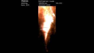 Nanothermite Thruster Three-Stages of Material