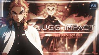 TUTORIAL JUGG/IMPACT - AFTER EFFECTS AMV + Free Project File