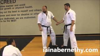 Practical Kata Bunkai: Wanshu / Enpi Shifting Sequance