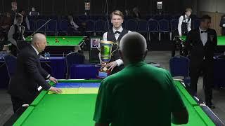 Table 1— European U21 Snooker Championships final: Oliver Sykes vs  Iulian Boiko — day 9