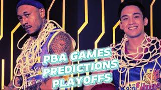 PBA Games Predictions: Rain or shine vs Magnolia & TNT Katropa vs NLEX GAME 3