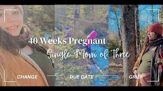 Change, Grief, & Gratitude: 40 Weeks Pregnant As A Single Mom