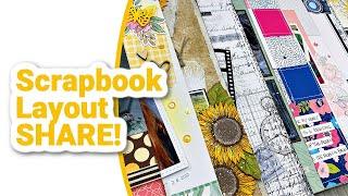 Scrapbook Layout Share | Get Inspired !