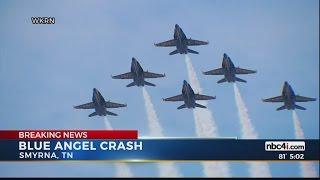 One dead after Blue Angels’ jet crashes in Tennessee