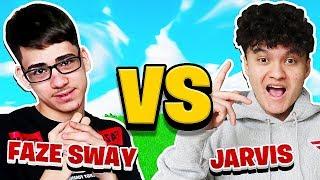 FaZe Jarvis Vs FaZe Sway (Fortnite 1v1 FACE To FACE)