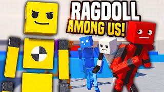 AMONG US BUT WITH RAGDOLLS - Fun With Ragdolls: The Game 2.0 (Funny Moments)