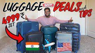 Fall 2024: Best Luggage Deals at ₹4999 | INDIA to USA  #usashopping #msinusa #deals