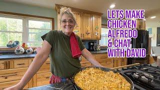Just the Bells 10 is live! Let’s Make Chicken Alfredo & Chat with David