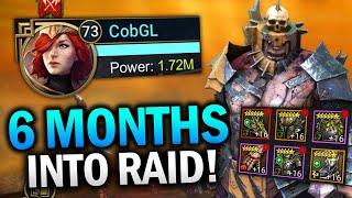 FIRST 6 MONTHS in Raid: Shadow Legends - BEST CHAMPS and Account Review