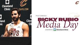 Cavs Media Day: Ricky Rubio Media Availability